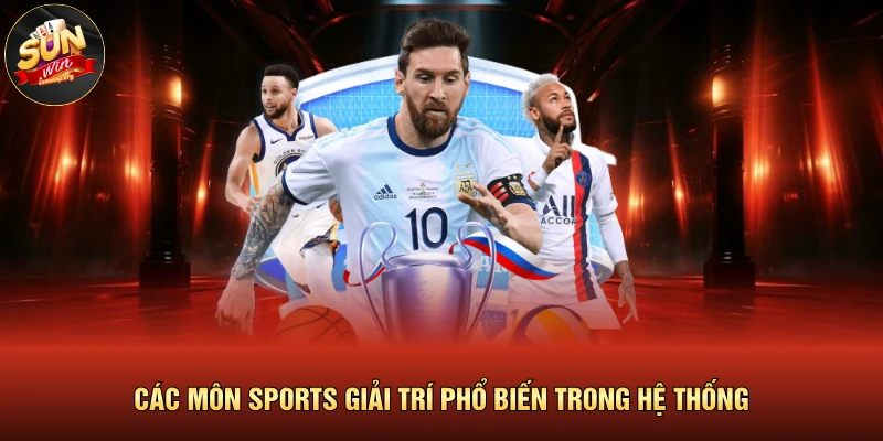 Thể Thao SUNWIN Kịch Tính Thu Hút Mọi Người Chơi Tham Gia 3 Các môn sports giải trí phổ biến trong hệ thống